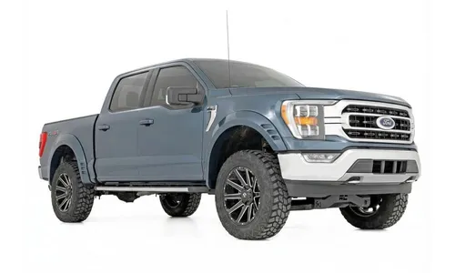 Расширители колёсных арок SF1, цвет G4 Azure Gray, Ford F-150 (2021–2026), Rough Country — фото 2