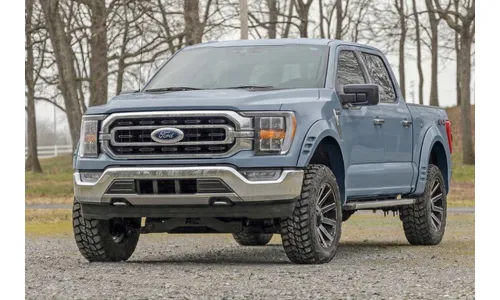 Расширители колёсных арок SF1, цвет G4 Azure Gray, Ford F-150 (2021–2026), Rough Country — фото 7
