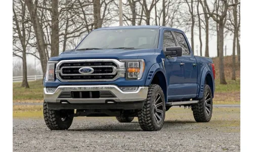 Расширители колёсных арок SF1, цвет HX Antimatter Blue, Ford F-150 (2021–2026), Rough Country — фото 7