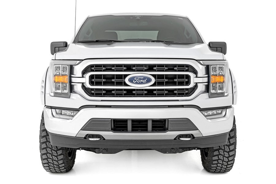 Расширители колёсных арок SF1, цвет JS Iconic Silver, Ford F-150 (2021–2026), Rough Country — фото 4