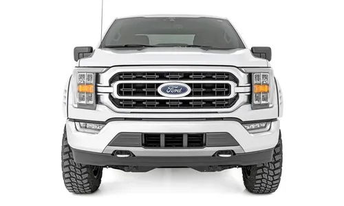 Расширители колёсных арок SF1, цвет JS Iconic Silver, Ford F-150 (2021–2026), Rough Country — фото 4
