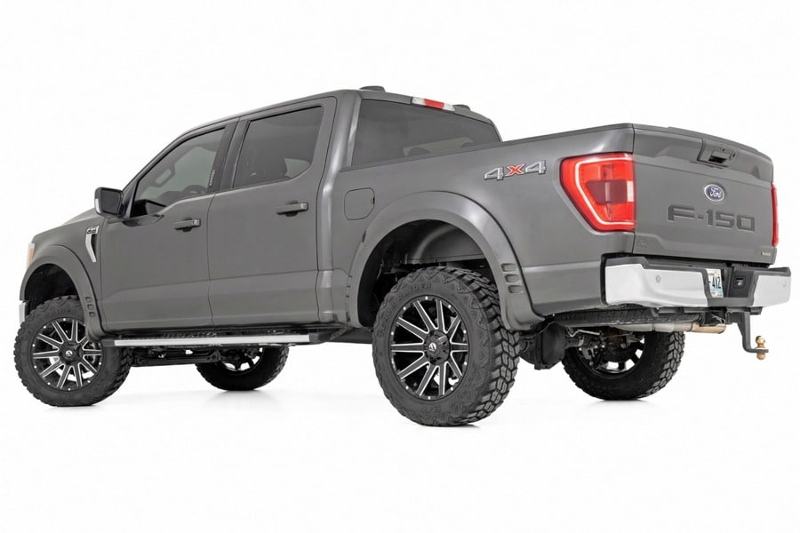 Расширители колёсных арок SF1, цвет JX Lead Foot, Ford F-150 (2021–2026), Rough Country — фото 3