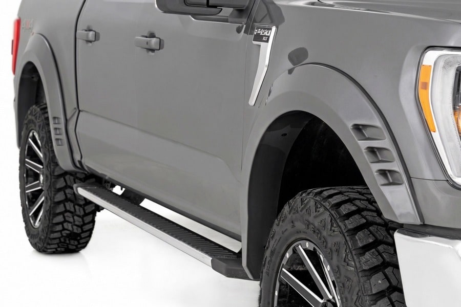 Расширители колёсных арок SF1, цвет JX Lead Foot, Ford F-150 (2021–2026), Rough Country — фото 4