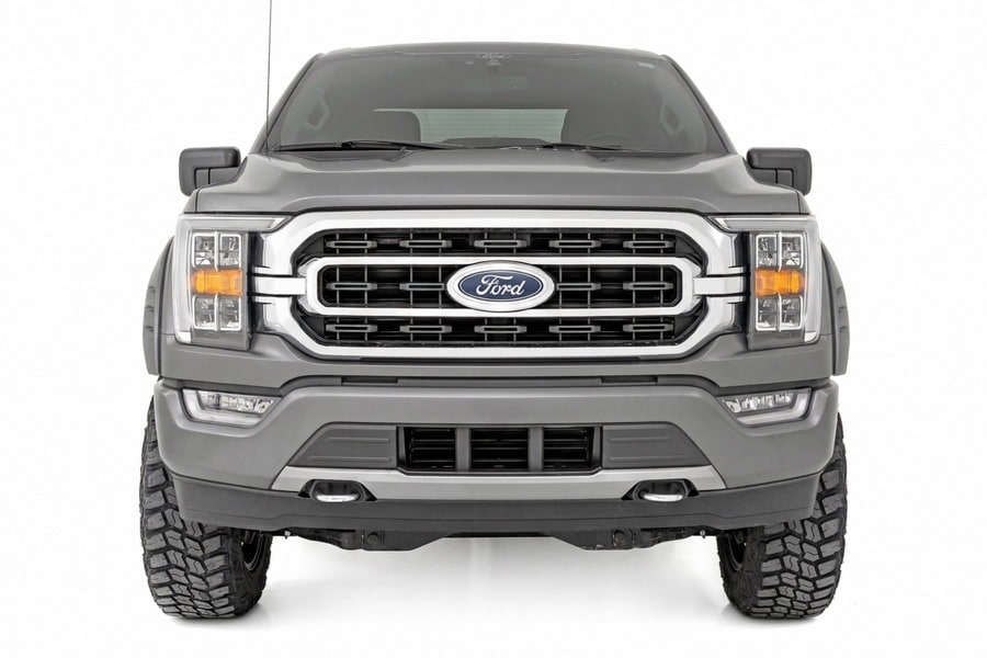 Расширители колёсных арок SF1, цвет JX Lead Foot, Ford F-150 (2021–2026), Rough Country — фото 5