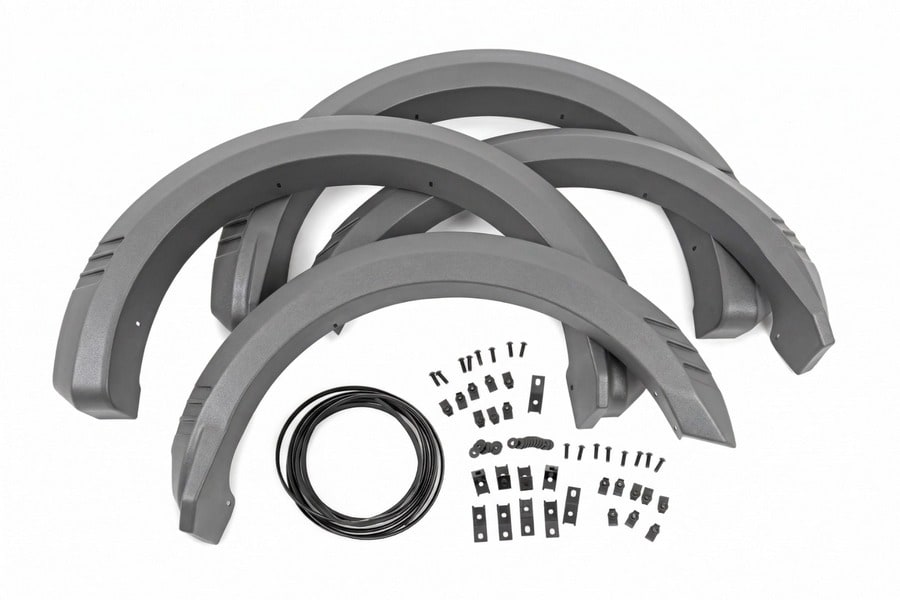 Расширители колёсных арок SF1, цвет JX Lead Foot, Ford F-150 (2021–2026), Rough Country — фото 6