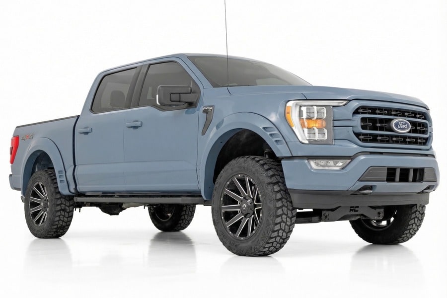 Расширители колёсных арок SF1, цвет KU Area 51, Ford F-150 (2021–2026), Rough Country — фото 2