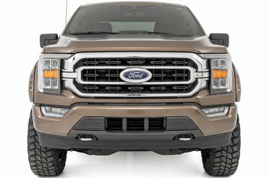 Расширители колёсных арок SF1, цвет LJ Darkened Bronze, Ford F-150 (2021–2026), Rough Country — фото 5