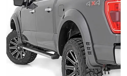 Расширители колёсных арок SF1, цвет M7 Carbonized Gray, Ford F-150 (2021–2026), Rough Country — фото 1