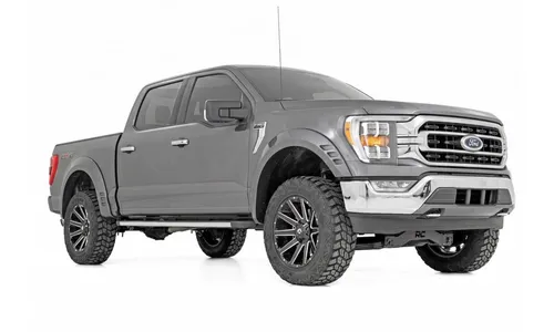 Расширители колёсных арок SF1, цвет M7 Carbonized Gray, Ford F-150 (2021–2026), Rough Country — фото 2