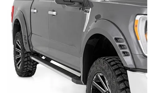 Расширители колёсных арок SF1, цвет M7 Carbonized Gray, Ford F-150 (2021–2026), Rough Country — фото 4