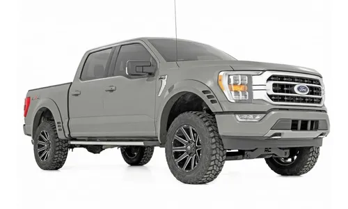 Расширители колёсных арок SF1, цвет T9 Marsh Gray, Ford F-150 (2021–2026), Rough Country — фото 2