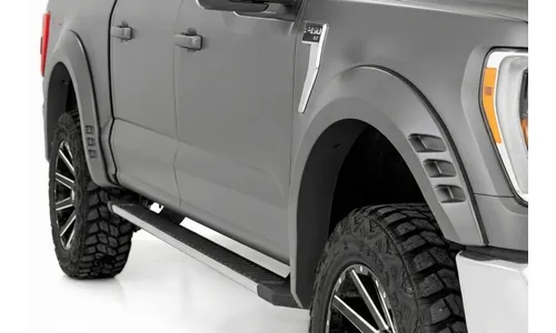 Расширители колёсных арок SF1, цвет T9 Marsh Gray, Ford F-150 (2021–2026), Rough Country — фото 4