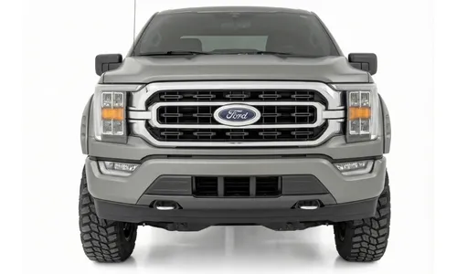 Расширители колёсных арок SF1, цвет T9 Marsh Gray, Ford F-150 (2021–2026), Rough Country — фото 5