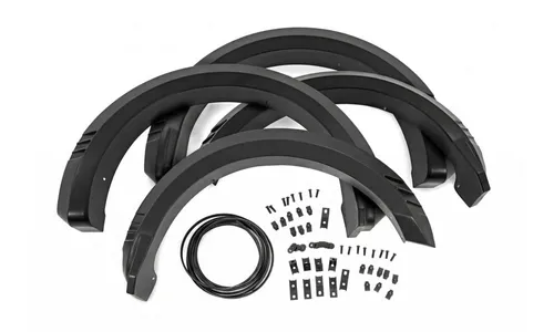 Расширители колёсных арок SF1, цвет UM Agate Black, Ford F-150 (2021–2026), Rough Country — фото 6