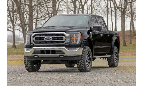 Расширители колёсных арок SF1, цвет UM Agate Black, Ford F-150 (2021–2026), Rough Country — фото 7
