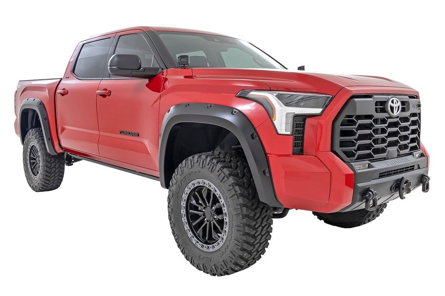 Расширители колёсных арок Pocket, цвет 4Z2 Mudbath, Toyota Tundra III, Rough Country — фото 5