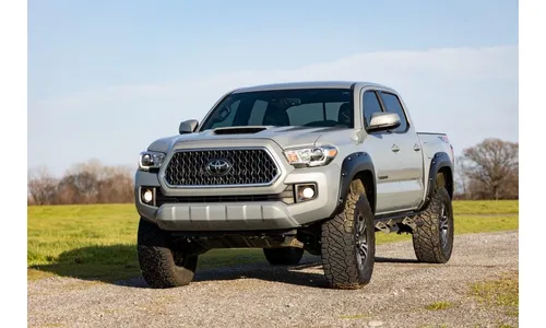 Расширители колёсных арок Pocket, цвет 8T6 Voodoo Blue, Toyota Tacoma III, Rough Country — фото 2