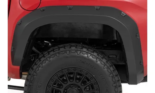Расширители колёсных арок Pocket, цвет 202 Gloss Black, Toyota Tacoma IV, Rough Country — фото 6