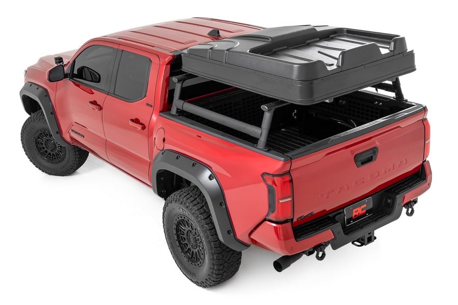 Расширители колёсных арок Pocket, цвет 4Z2 Mudbath, Toyota Tacoma IV, Rough Country — фото 4