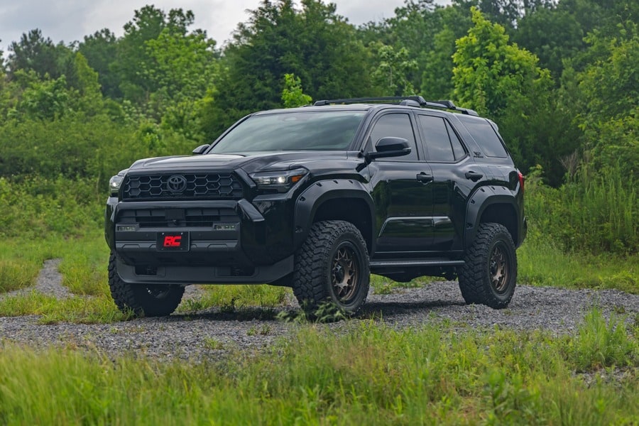Расширители колёсных арок Pocket, цвет 040 Super White, Toyota 4Runner VI, Rough Country — фото 7