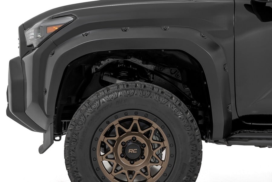 Расширители колёсных арок Pocket, цвет 3U5 Supersonic Red, Toyota 4Runner VI, Rough Country — фото 4