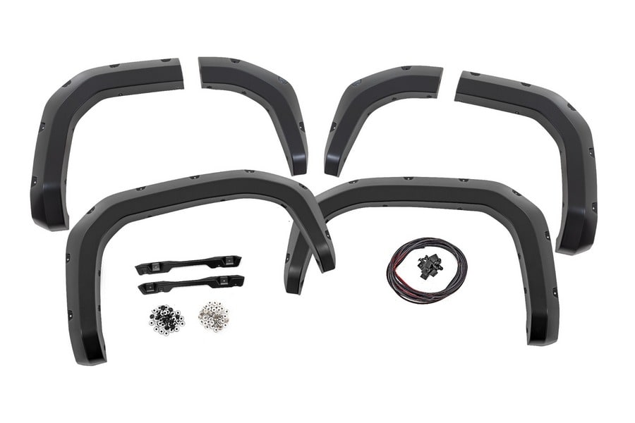 Расширители колёсных арок Pocket, цвет 3U5 Supersonic Red, Toyota 4Runner VI, Rough Country — фото 6
