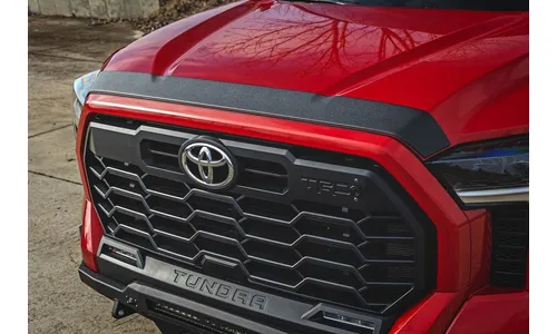 Защитная накладка капота, матовый чёрный цвет, Toyota Tundra III, Rough Country — фото 5