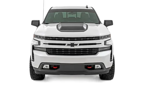 Декоративная накладка-воздухозаборник капота, цвет G7C Red Hot, Chevrolet Silverado 1500 (2019–2026), Rough Country — фото 2
