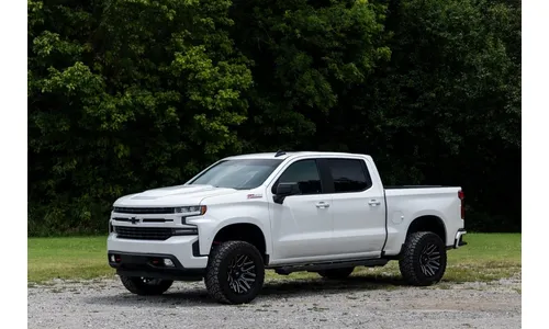 Декоративная накладка-воздухозаборник капота, цвет GAZ Summit White, Chevrolet Silverado 1500 (2019–2026), Rough Country — фото 6