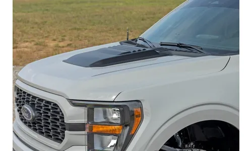 Декоративная накладка-воздухозаборник капота, цвет BN Silver Spruce, Ford F-150 (2021–2026), Rough Country — фото 7