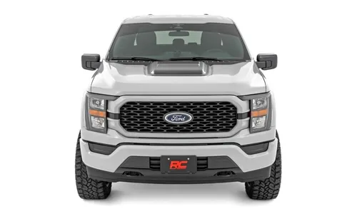 Декоративная накладка-воздухозаборник капота, цвет M7 Carbonized Gray, Ford F-150 (2021–2026), Rough Country — фото 2