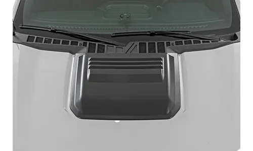 Декоративная накладка-воздухозаборник капота, цвет M7 Carbonized Gray, Ford F-150 (2021–2026), Rough Country — фото 3