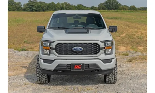 Декоративная накладка-воздухозаборник капота, цвет M7 Carbonized Gray, Ford F-150 (2021–2026), Rough Country — фото 6