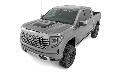 Декоративная накладка-воздухозаборник капота, цвет GTL Desert Sand, GMC Sierra 1500 (2019–2026), Rough Country — фото 3