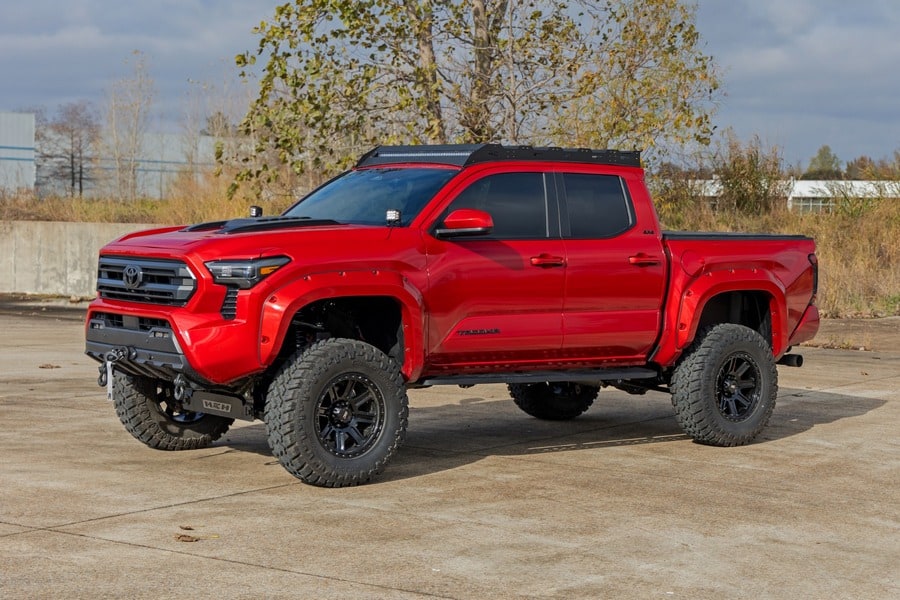 Декоративная накладка-воздухозаборник капота, цвет 4W5 Solar Octane, Rough Country — фото 6