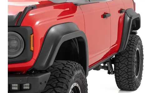 Расширители колёсных арок, цвет G1 Shadow Black, Ford Bronco VI, Rough Country — фото 2