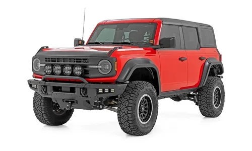 Расширители колёсных арок, цвет M7 Carbonized Gray, Ford Bronco VI, Rough Country — фото 3