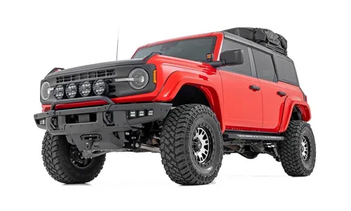 Расширители колёсных арок, цвет PQ Race Red, Ford Bronco VI, Rough Country — фото 2