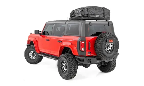 Расширители колёсных арок, цвет PQ Race Red, Ford Bronco VI, Rough Country — фото 3