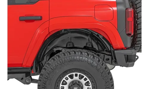 Расширители колёсных арок, цвет PQ Race Red, Ford Bronco VI, Rough Country — фото 7
