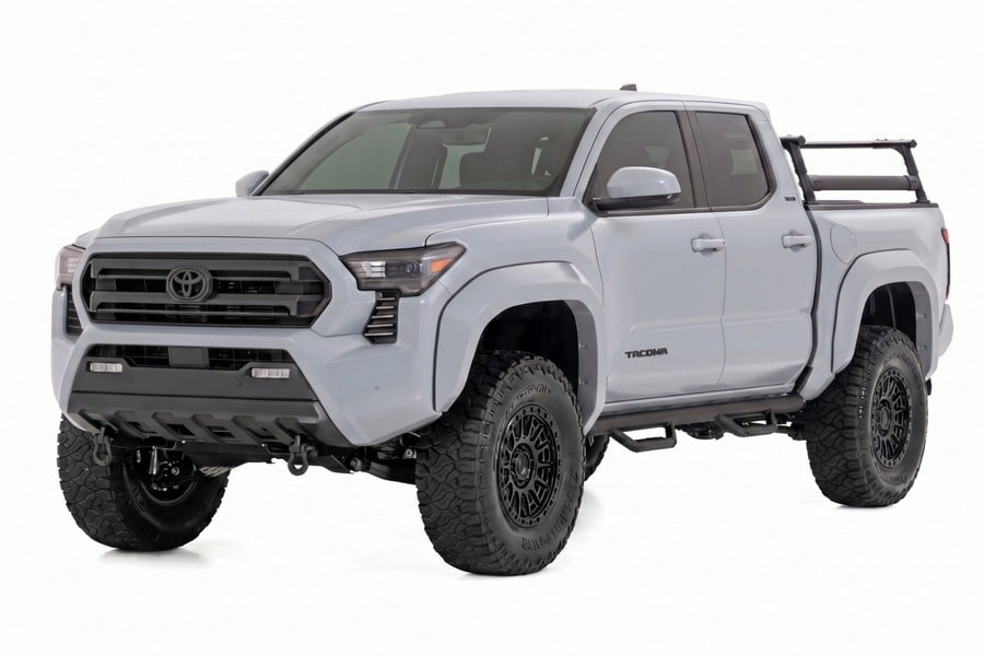 Расширители колёсных арок Sport, цвет 040 Ice Cap, Toyota Tacoma IV, Rough Country — фото 2