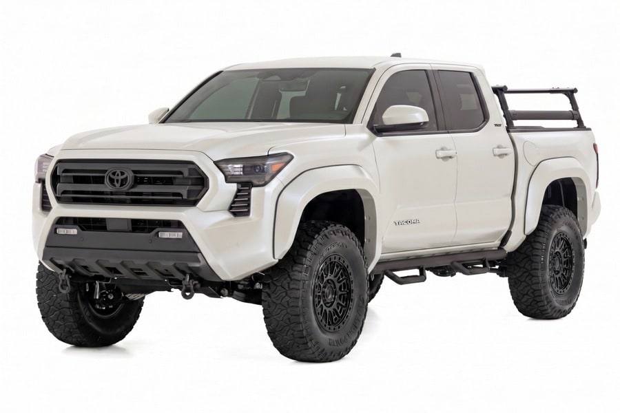 Расширители колёсных арок Sport, цвет 089 Wind Chill Pearl, Toyota Tacoma IV, Rough Country — фото 2