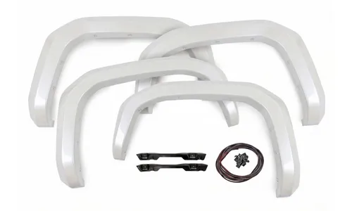 Расширители колёсных арок Sport, цвет 089 Wind Chill Pearl, Toyota Tacoma IV, Rough Country — фото 4