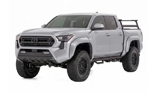 Расширители колёсных арок Sport, цвет 1J9 Celestial Silver Metallic, Toyota Tacoma IV, Rough Country — фото 2
