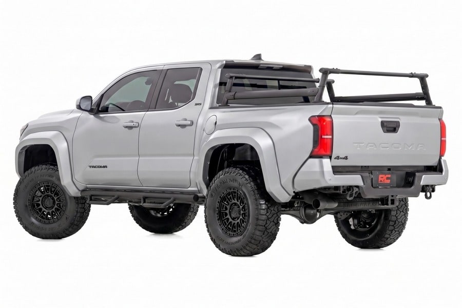 Расширители колёсных арок Sport, цвет 1J9 Celestial Silver Metallic, Toyota Tacoma IV, Rough Country — фото 3