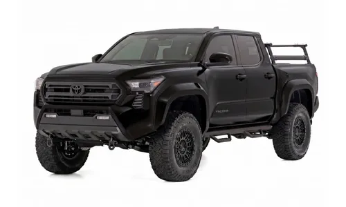 Расширители колёсных арок Sport, цвет 202 Gloss Black, Toyota Tacoma IV, Rough Country — фото 2
