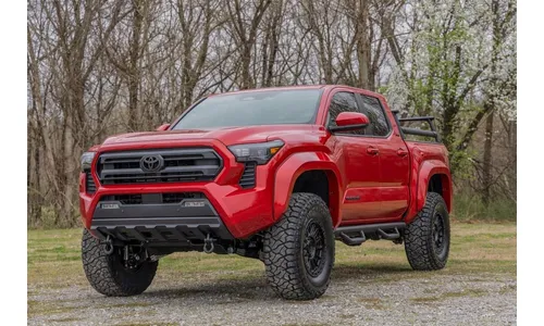 Расширители колёсных арок Sport, цвет 3U5 Supersonic Red, Toyota Tacoma IV, Rough Country — фото 6