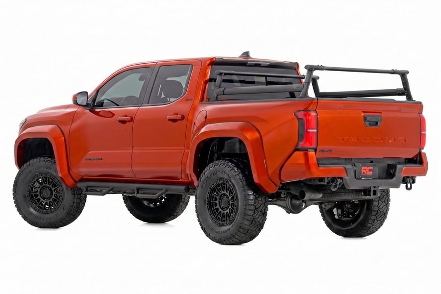 Расширители колёсных арок Sport, цвет 4W5 Solar Octane, Toyota Tacoma IV, Rough Country — фото 3