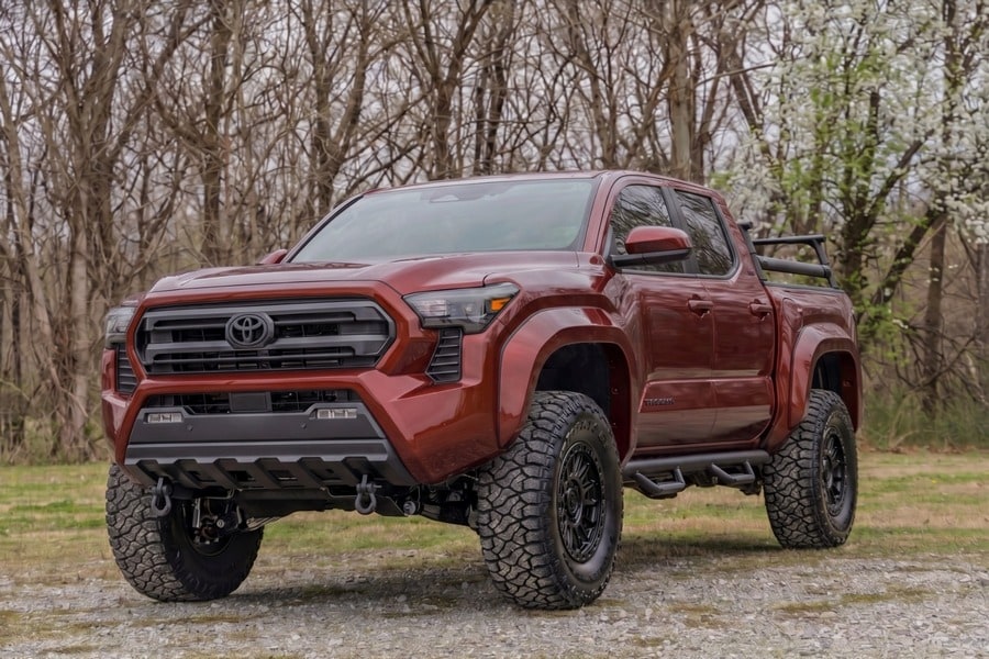 Расширители колёсных арок Sport, цвет 4Z0 Terra, Toyota Tacoma IV, Rough Country — фото 5