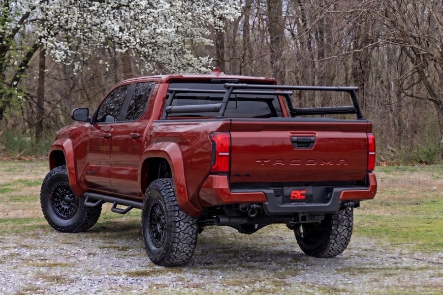 Расширители колёсных арок Sport, цвет 4Z0 Terra, Toyota Tacoma IV, Rough Country — фото 7